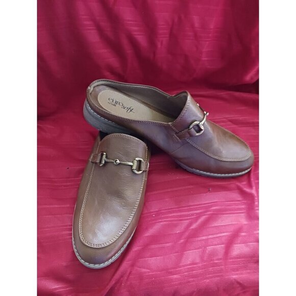 Eurosoft by soft horsebit Equestrian Slip-On Brown color 10M - Picture 8 of 16